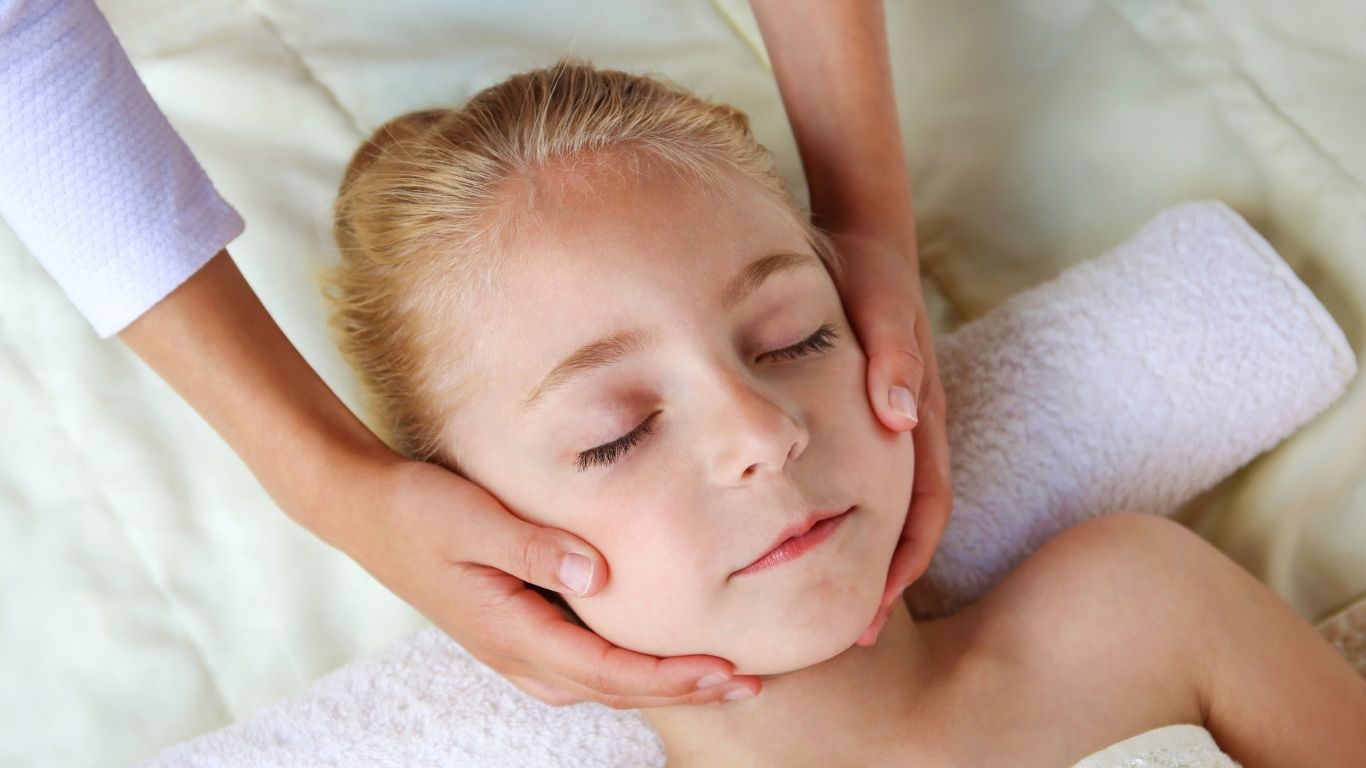 Kids Touch Wellness-Massage für Kinder Symbolbild